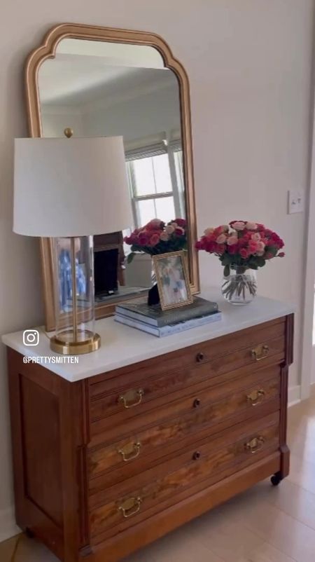 Classic styled home, traditional home, entryway stying, entryway chest

I recently posted this video on Insta of how I styled my vintage marble entryway chest! Here’s  how to get the look! Mirror is Target and I used rub n buff for a gold finish! 

#LTKHome