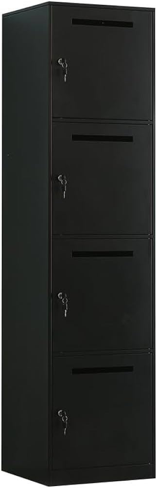 Fumedo Metal Storage Cabinet with Lock,Lockable Organizer,Steel Locker for Office Employees,Home,... | Amazon (US)