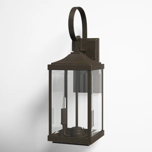 Crawley 2 Light Outdoor Aluminum Wall Light | Wayfair North America
