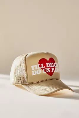 Ascot + Hart Till Death Do Us Part Trucker Hat | Anthropologie (US)