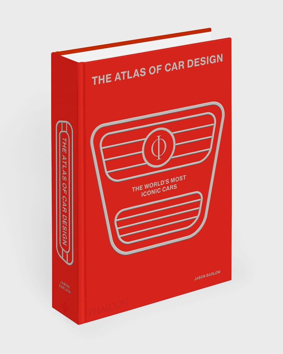 "The Atlas of Car Design (Red Edition)" Book by Jason Barlow, with Guy Bird and Brett Berk | Neiman Marcus