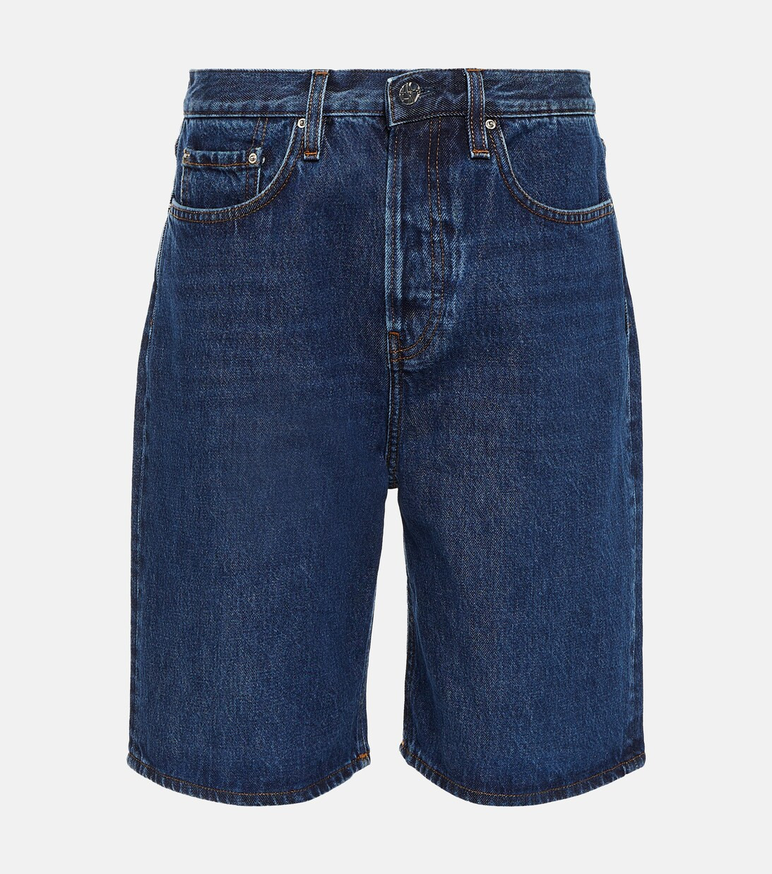 High-rise wide-leg denim shorts | Mytheresa (UK)