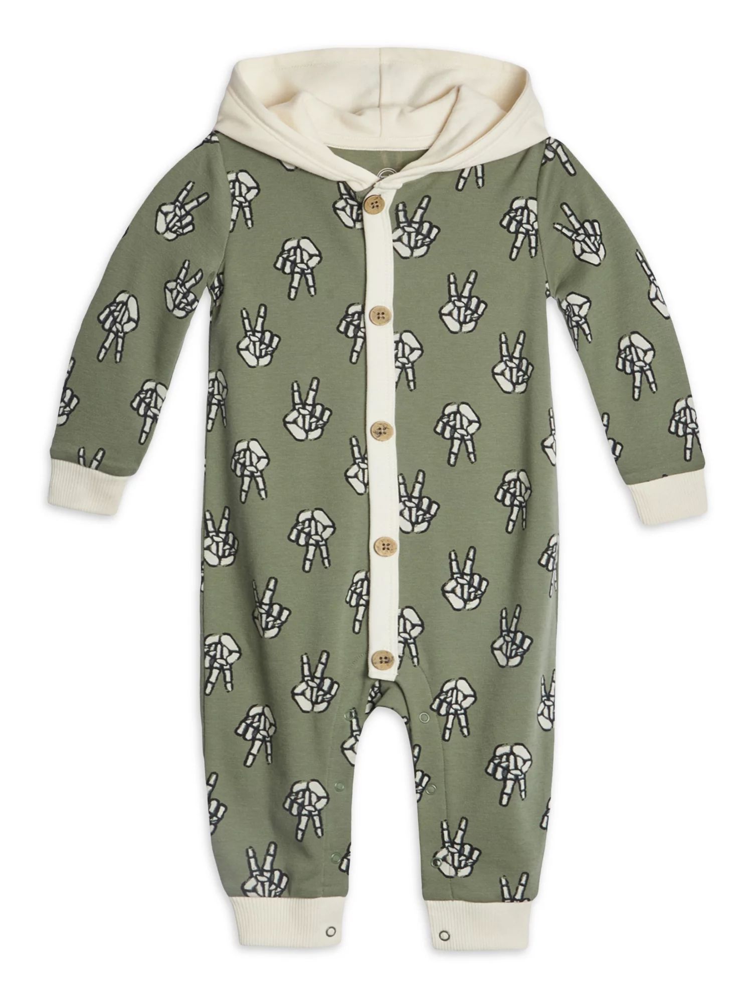 Wonder Nation Baby Halloween Rompers, Sizes 0/3M-24M - Walmart.com | Walmart (US)