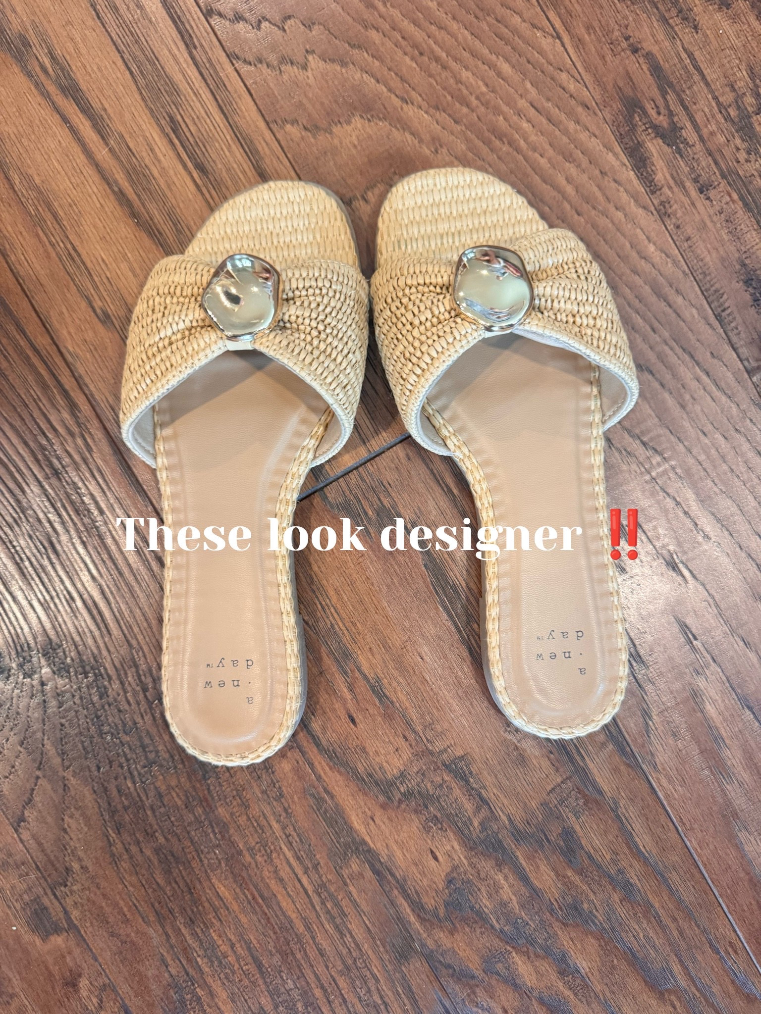 The kind of sandals that instantly make an outfit look put together 🤎✨
Neutral, comfy, and giving expensive without the price tag. Summer shoe find of the season 🙌 @Target 
#TargetStyle #SummerSandals #TargetFinds #NeutralStyle #SummerOutfits

#LTKootd #LTKmomlife #LTKgrwm