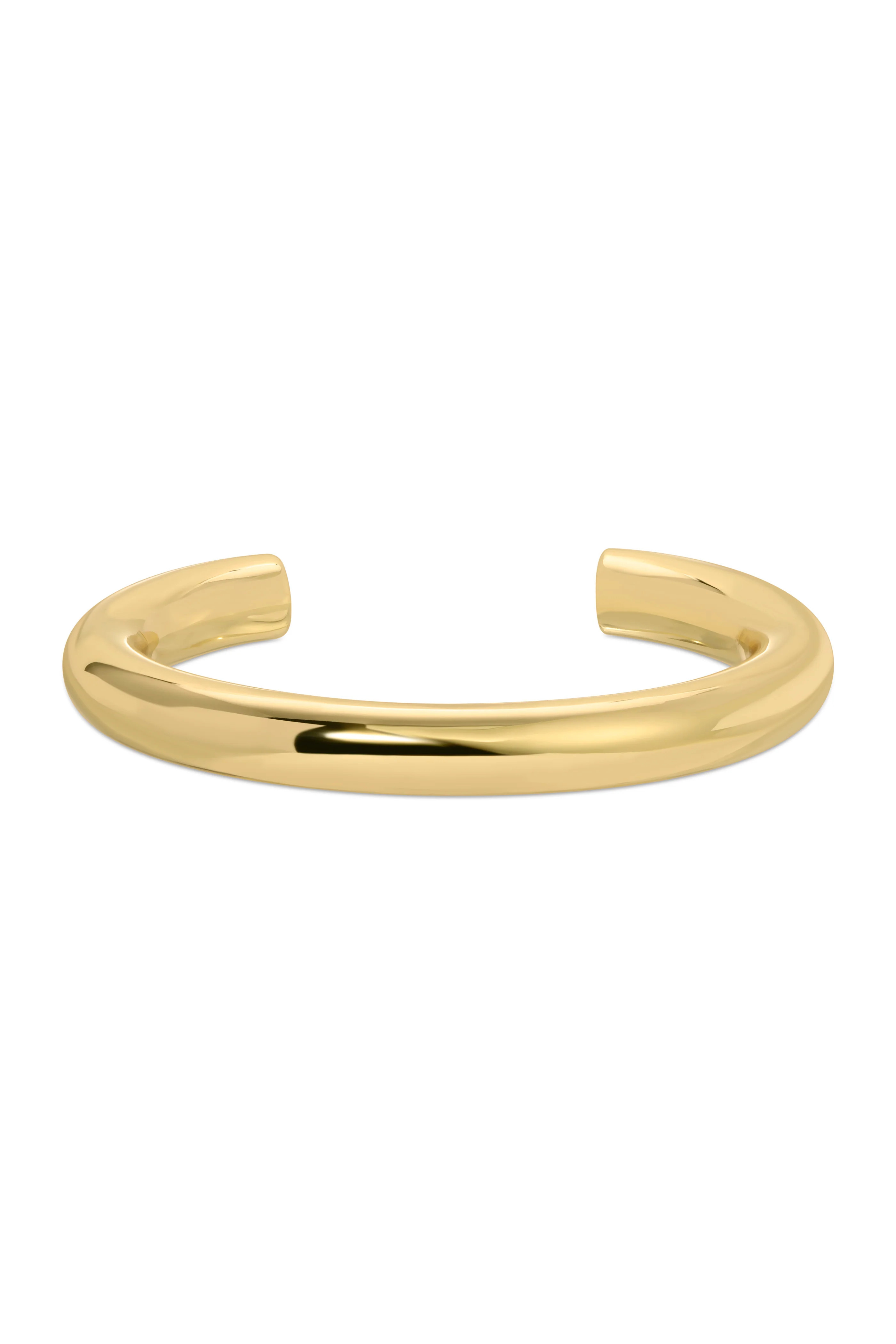 Medium Sloane Hollow Cuff Bracelet | Lili Claspe