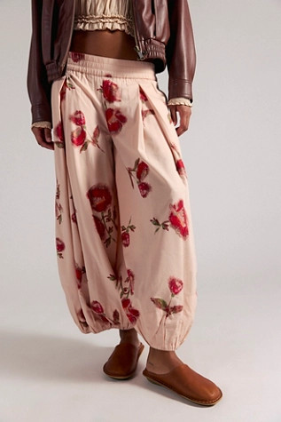 Moonflower Printed Balloon Pants | Free People (Global - UK&FR Excluded)