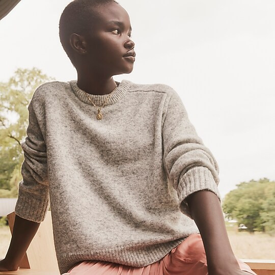 Side-slit featherweight satin maxi skirt | J. Crew US