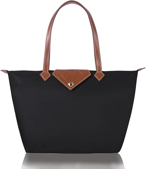 BOJLY Women Tote Bag,Stylish Waterproof Nylon Ladies Shoulder Bag, Folding Beach Travel Bag for W... | Amazon (CA)