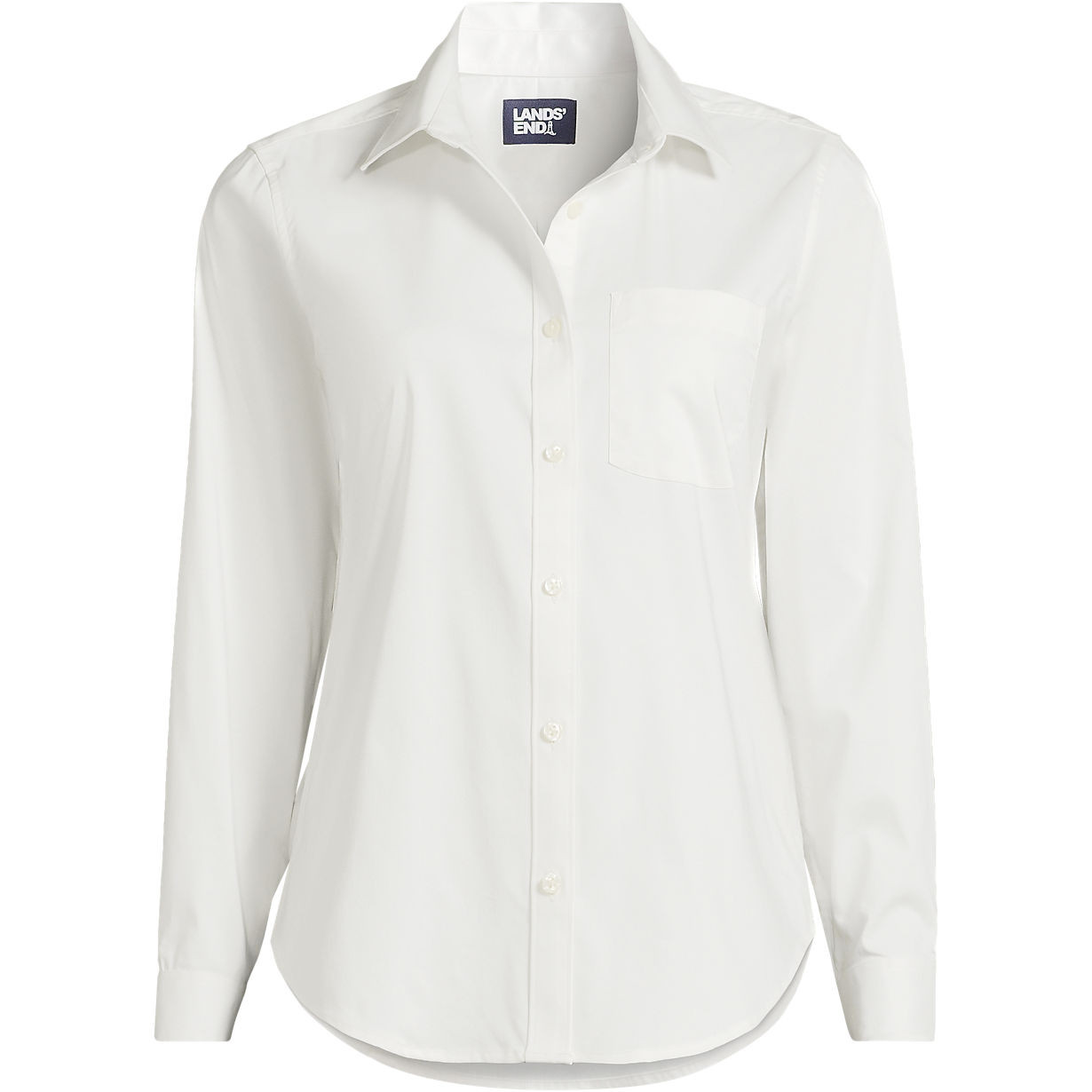Women's Cooling Button Front Shirt | Lands' End (US)