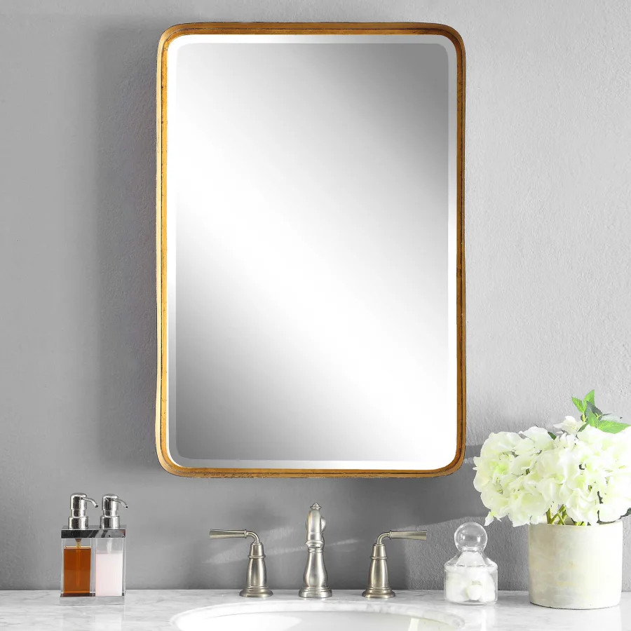 Crofton Rectangular Deep Frame Vanity Bathroom Wall Mirror | Build.com, Inc.
