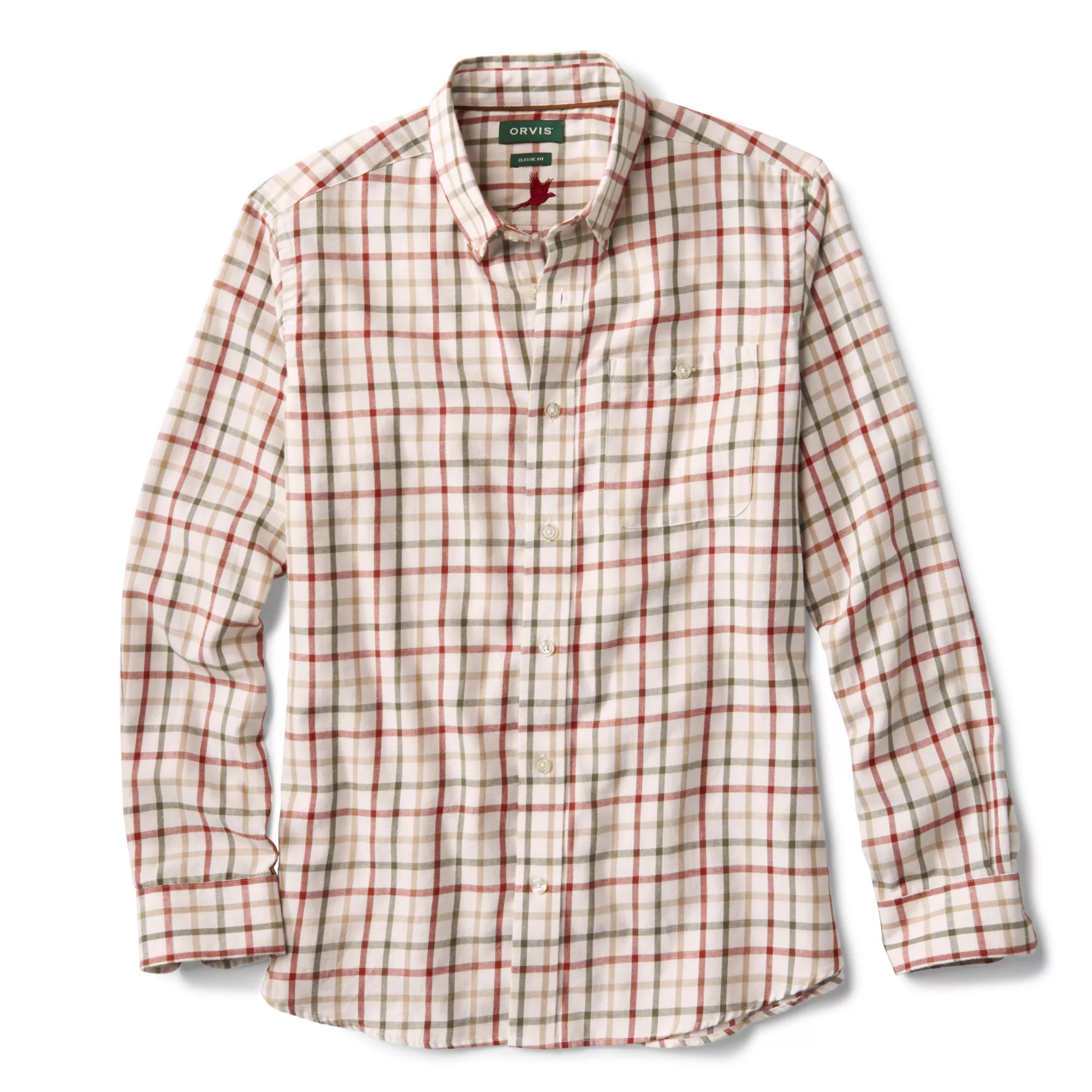 Country Twill Long-Sleeved Button-Down Shirt | Orvis (US)