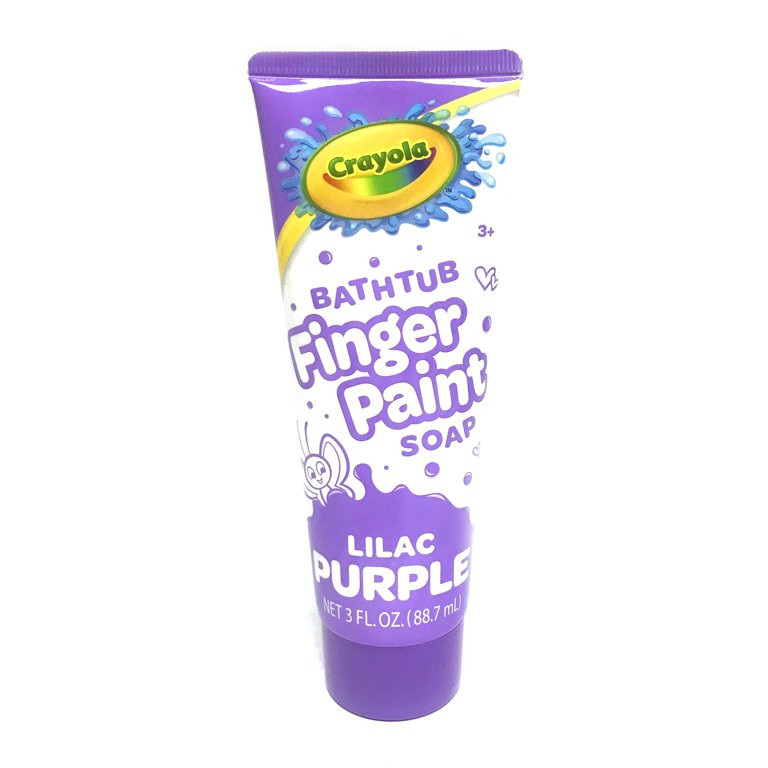 Crayola Bath Time Fingerpaint Soap, Lilac Purple, 3 fl. oz; | Walmart (US)