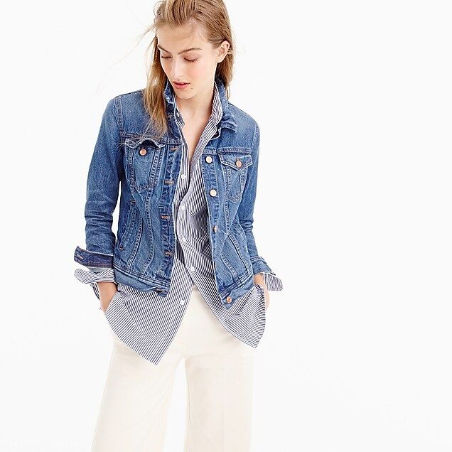 Denim jacket in Newton wash | J.Crew US