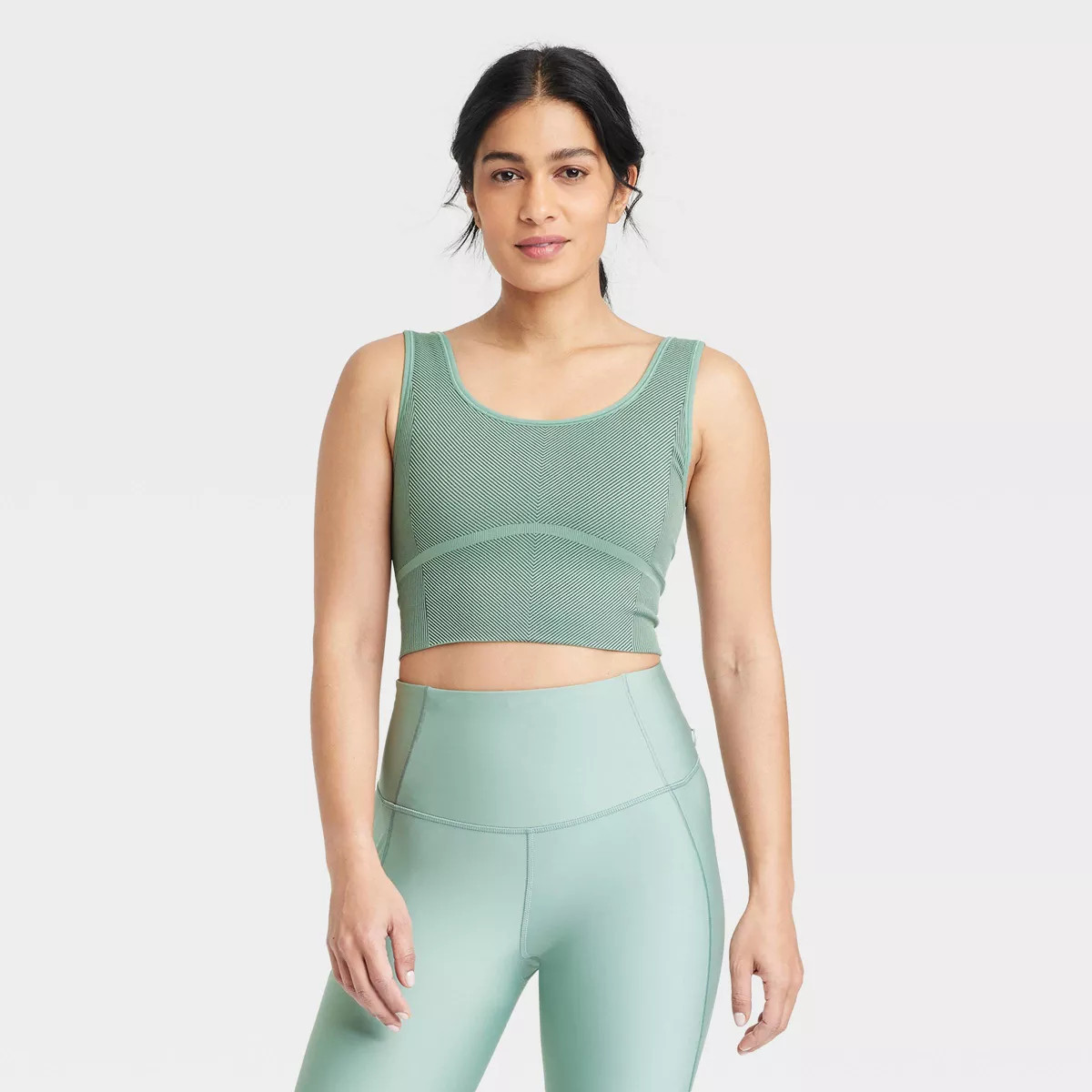 Women's Seamless Cropped Tank Top - All In Motion™ | Target
