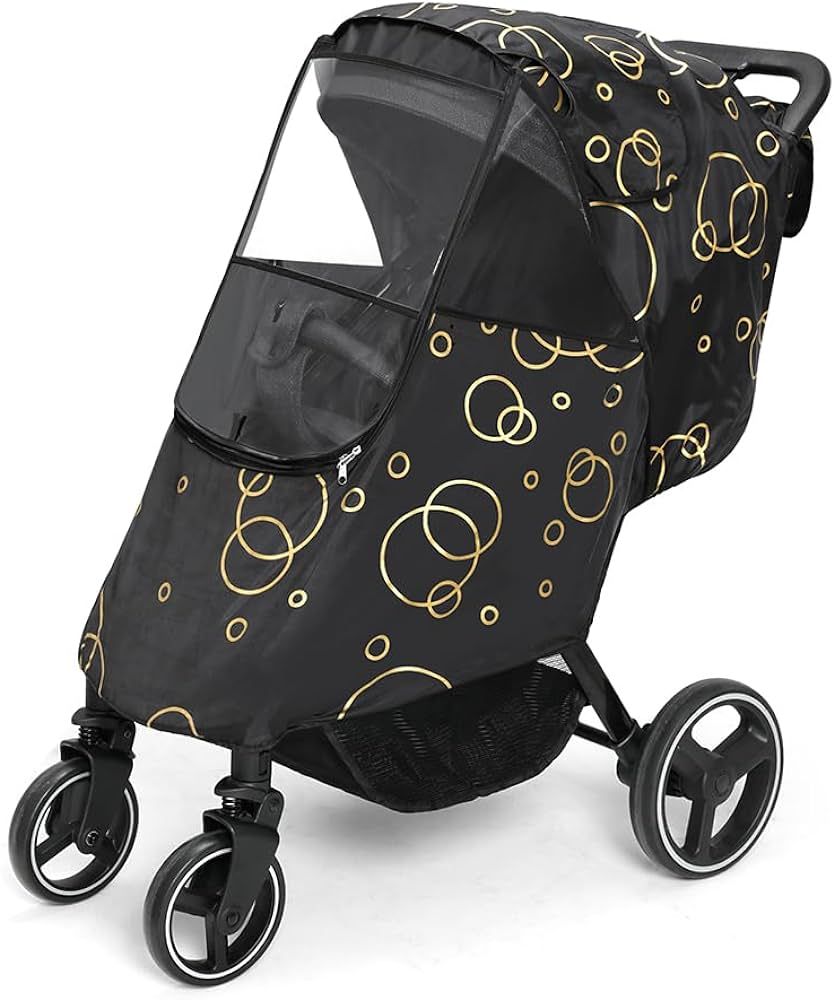 Stroller Rain Cover,Rain Cover for Stroller,Universal Travel Weather Shield Breathable Baby Strol... | Amazon (US)