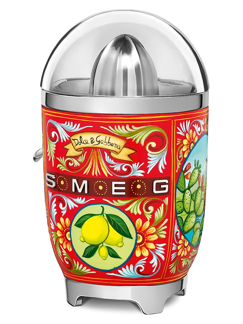 Smeg x DOLCE&GABBANA Sicily Is My Love Ctirus Juicer | Saks Fifth Avenue