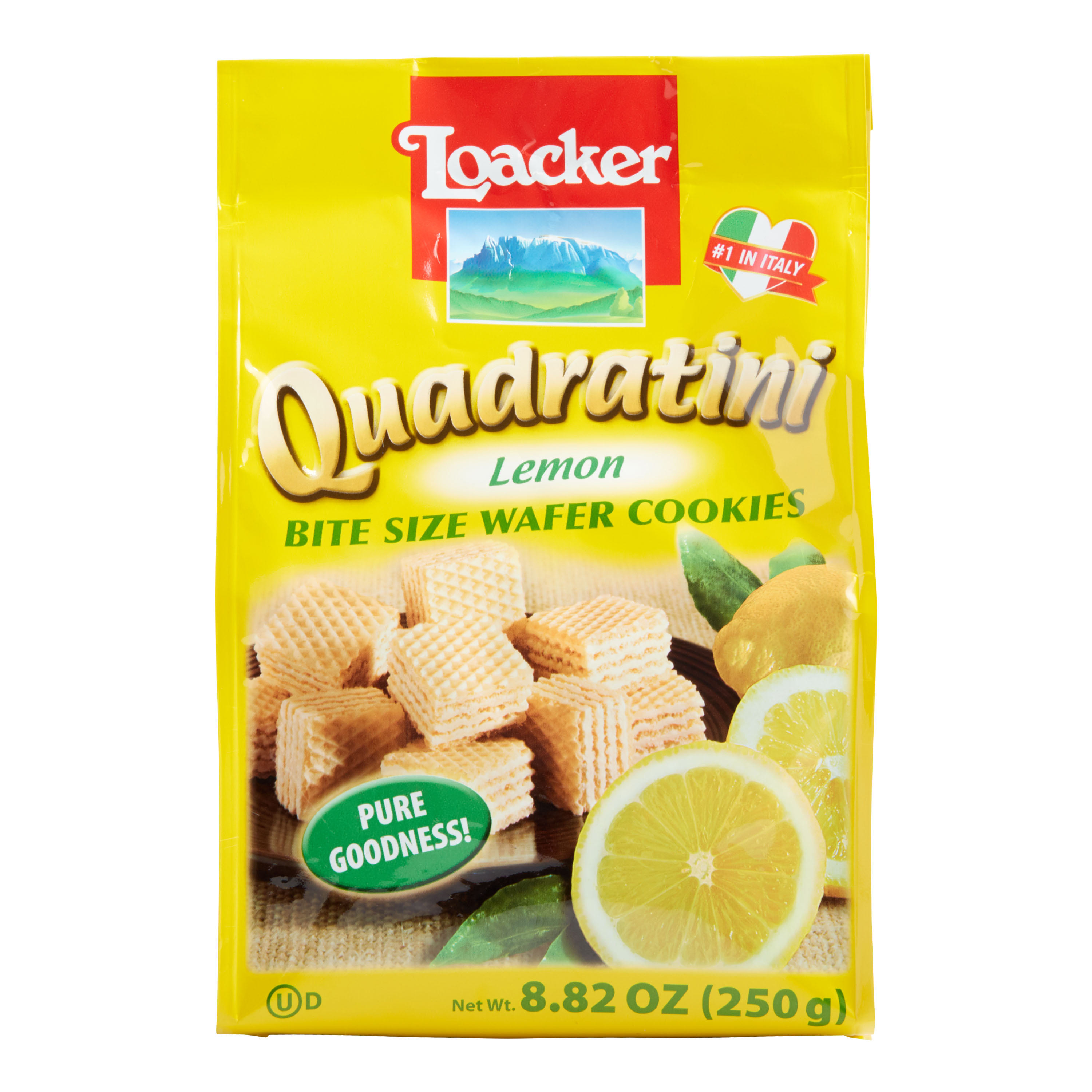 Loacker Quadratini Lemon Wafers - World Market | World Market