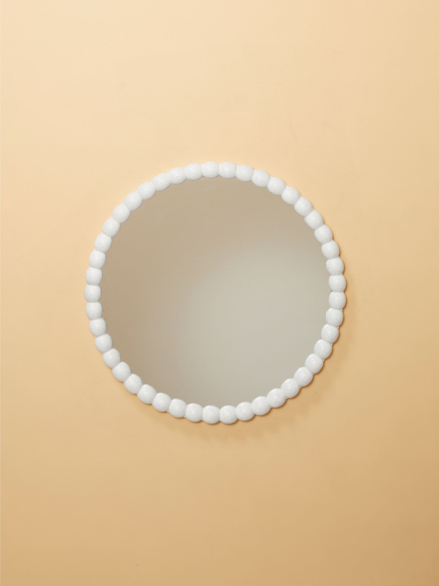 32in Beaded Frame Round Wall Mirror | Decor & Pillows | HomeGoods | HomeGoods