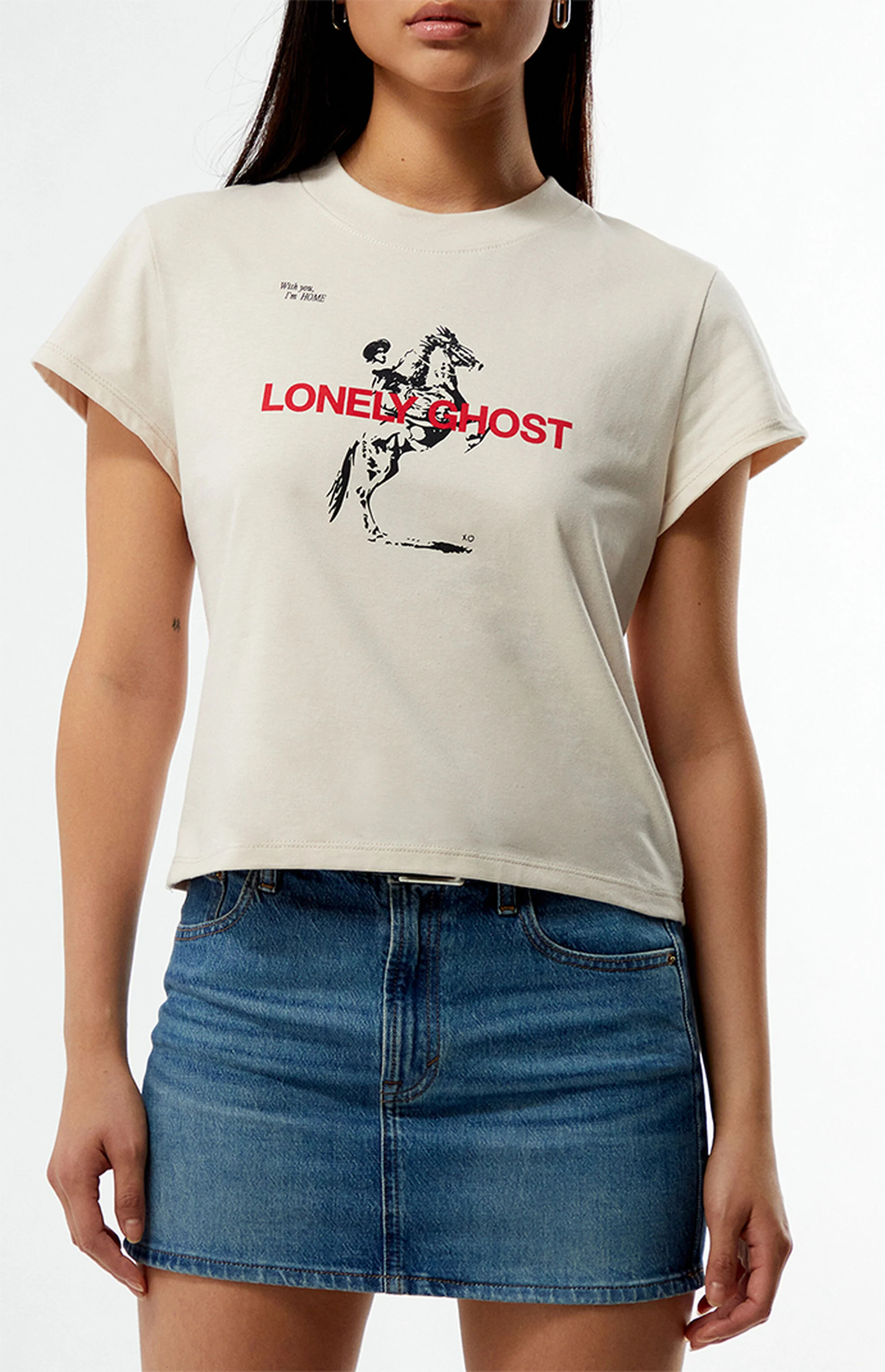 LONELY GHOST Feel like Home T-Shirt | PacSun