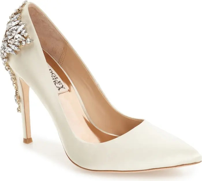 Gorgeous Crystal Embellished Pointed Toe Pump (Women) | Nordstrom
