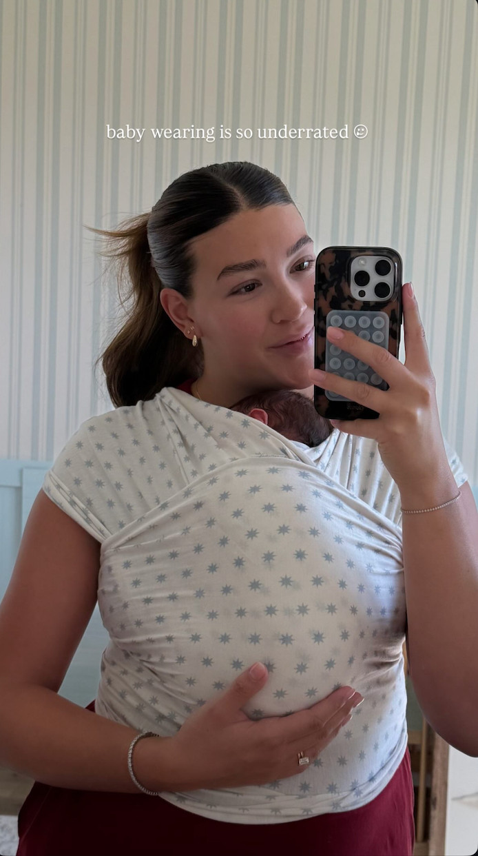 Baby wearing has been the best 🥺💙 

 #LTKU #LTKBaby #LTKKids