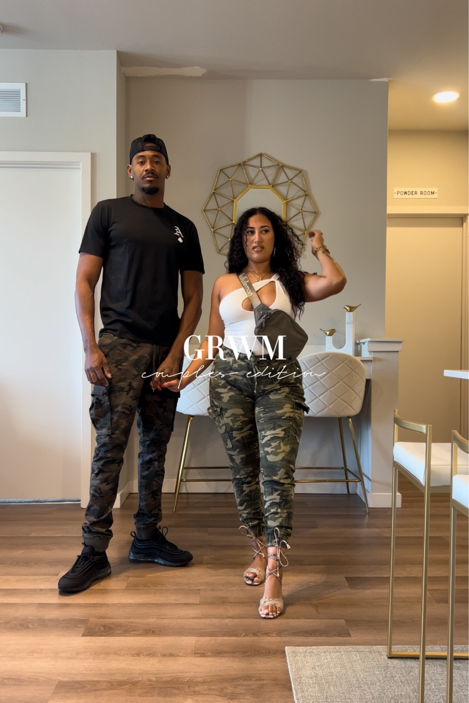 Get ready with us - couples edition🫶🏽

Matching couples outfit 
Men’s outfit 
Summer style 
Men style 
Fall style 
Camo pants 
Jogger pants 
Airport outfits 
Summer fashion 
Couples fashion 
Couples style
Shein men 
SHEIN bodysuit 
Lululemon everyday belt bag
Couples outfits


#LTKfindsunder50 #LTKstyletip #LTKmens