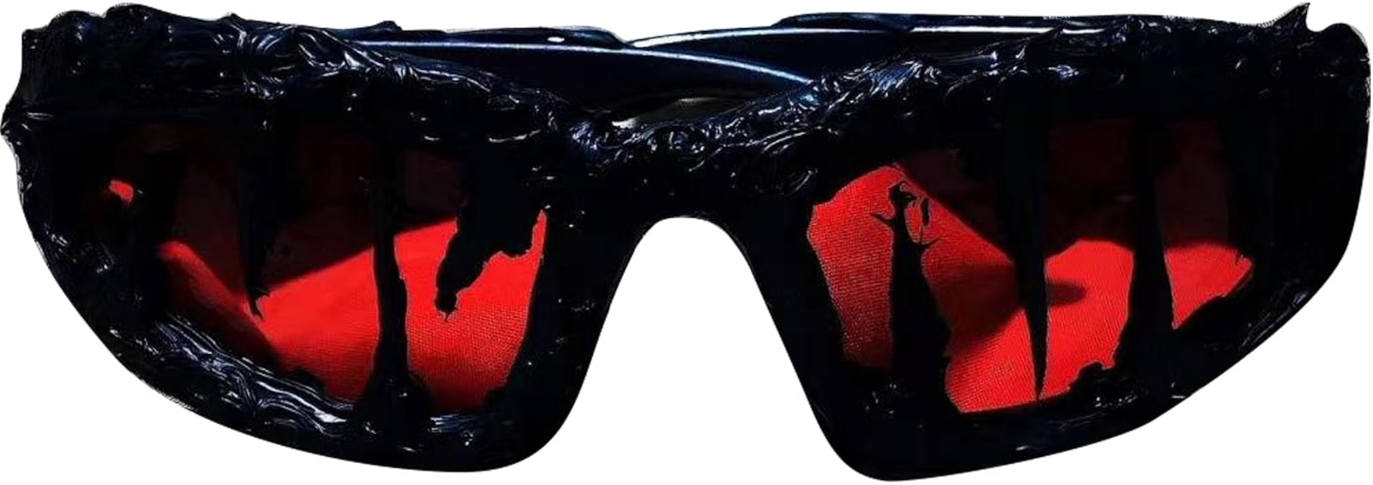 mincl Wrap Around Y2K Sunglasses Men And Women Cool Sunglasses Personalized Street Party sunglass... | Amazon (US)