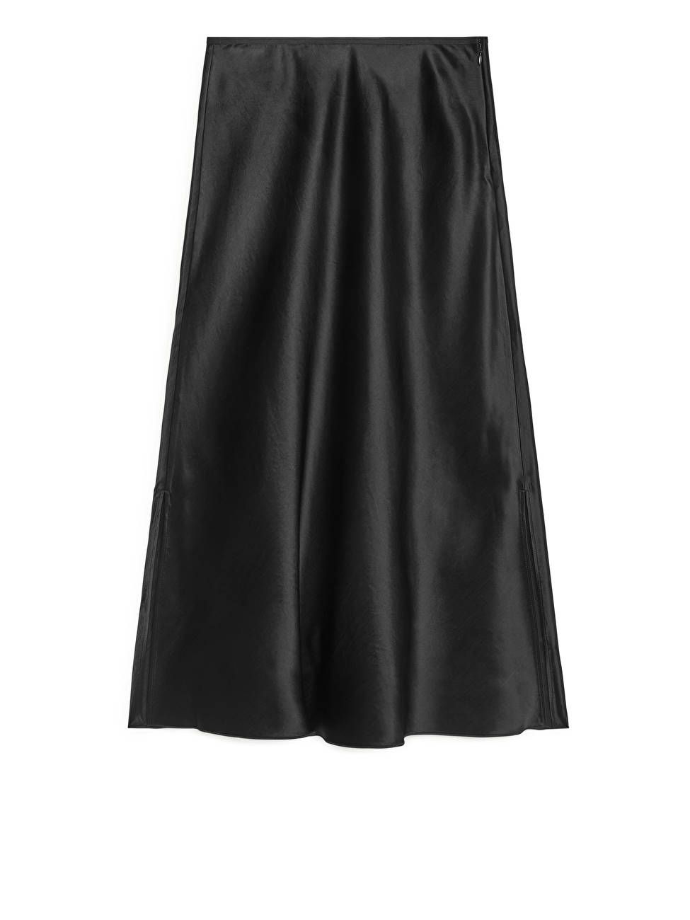 Bias-Cut Satin Skirt | ARKET (US&UK)