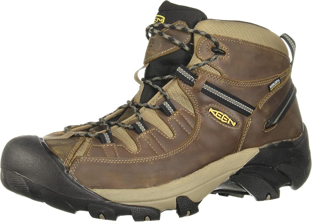 KEEN Men's Targhee 2 Mid Height Waterproof Hiking Boots | Amazon (US)
