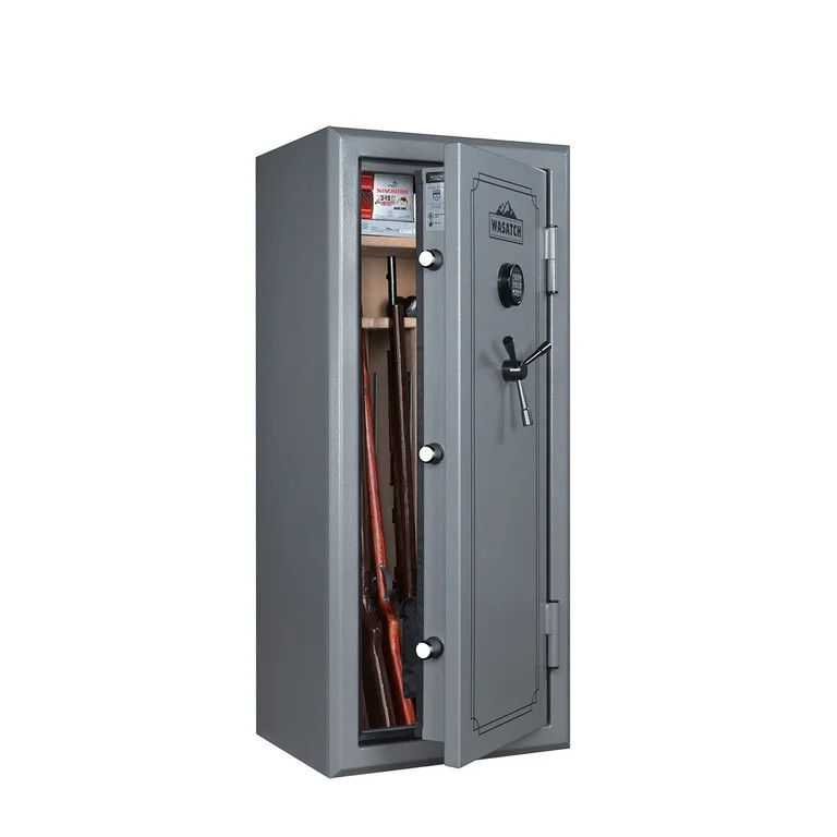 Wasatch 24 Gun Fire and Waterproof Long Gun Safe with Electronic Lock with Alarm Feature and back... | Walmart (US)