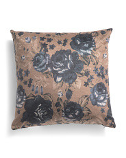 24x24 Floral Printed Velvet Oversized Pillow | Home | Marshalls | Marshalls