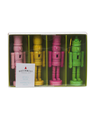 4pc 5in Colorful Nutcrackers | TJ Maxx