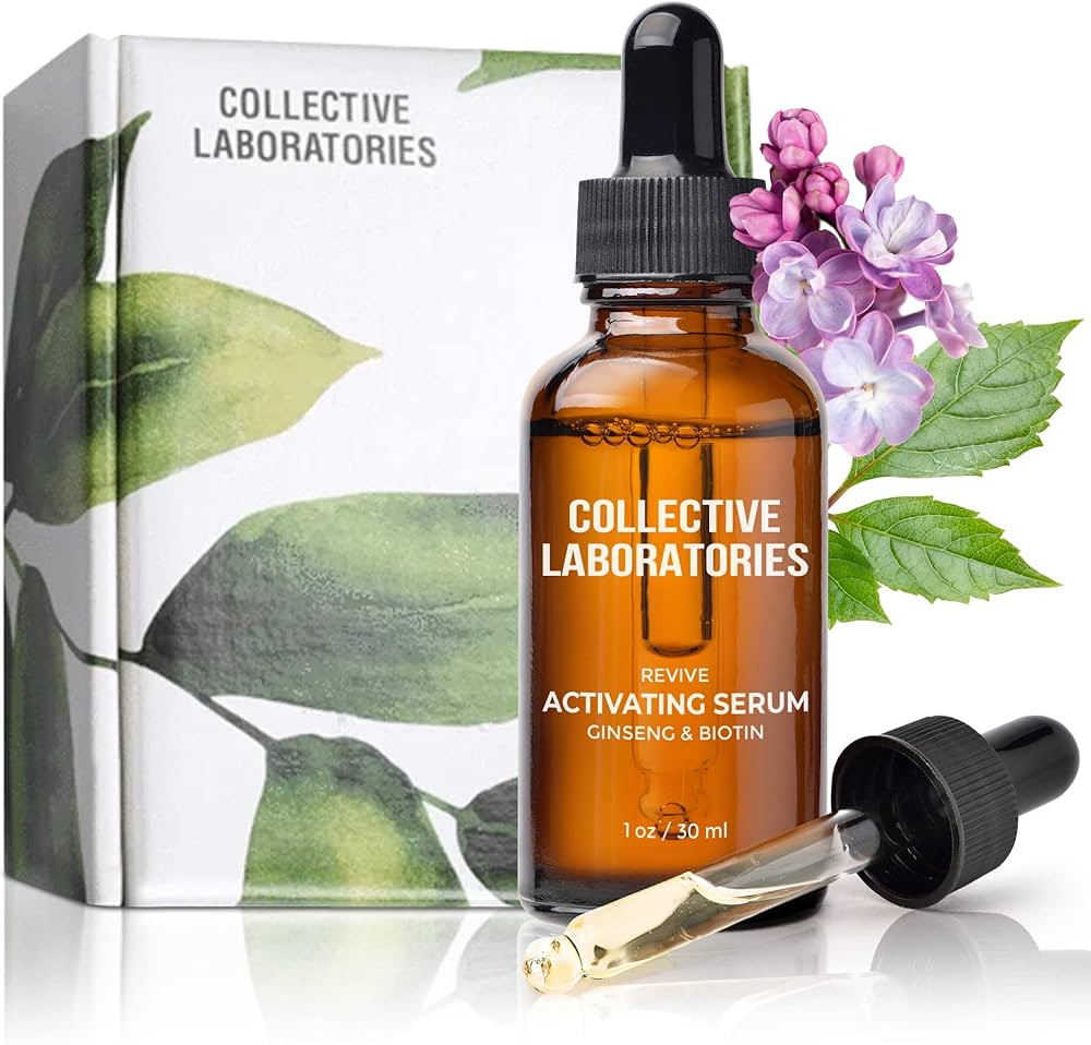 Collective Laboratories Activating Serum, Hair Growth Oil for Thinning Hair and Hair Loss, Treats... | Amazon (US)