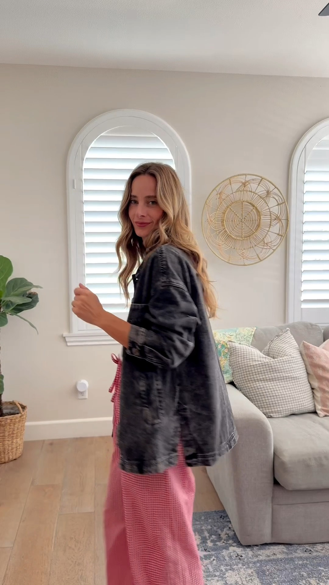 Four jackets I’m loving lately! Great transition pieces for fall, perfect oversized fit. Wearing a size small in everything. 