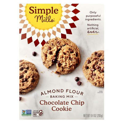 Simple Mills Almond Flour Baking Mix, Chocolate Chip Cookie, 9.4 oz (265 g) | Target