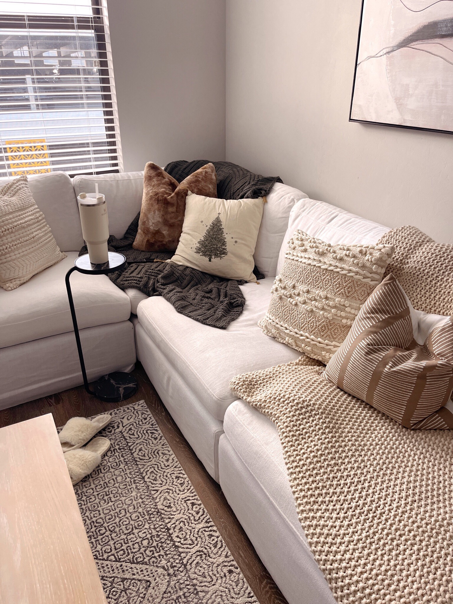 Target holiday home decor finds, knit blanket and throw pillow, Christmas decor, cozy holiday decor

#LTKhome #LTKSeasonal #LTKHoliday