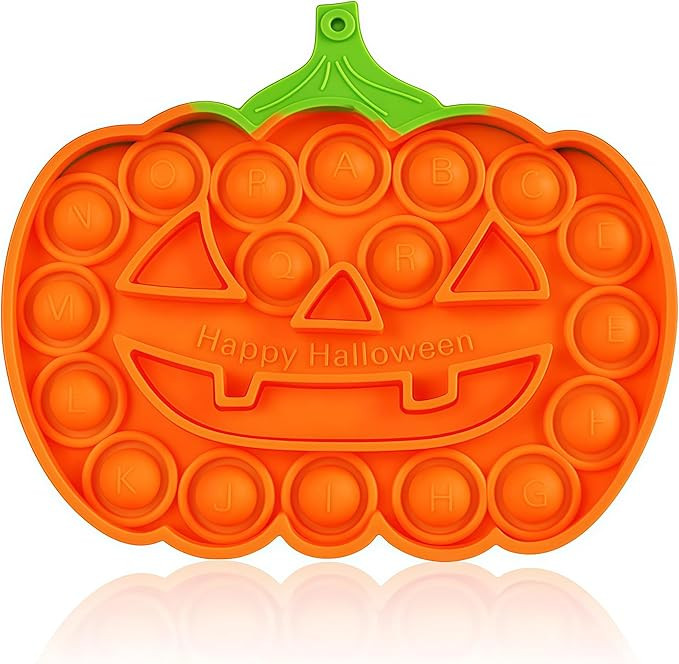 Halloween Pumpkin Fidget Toys,Small Sensory Toy for Kids Adults Halloween Party Favors Goodie Bag... | Amazon (US)