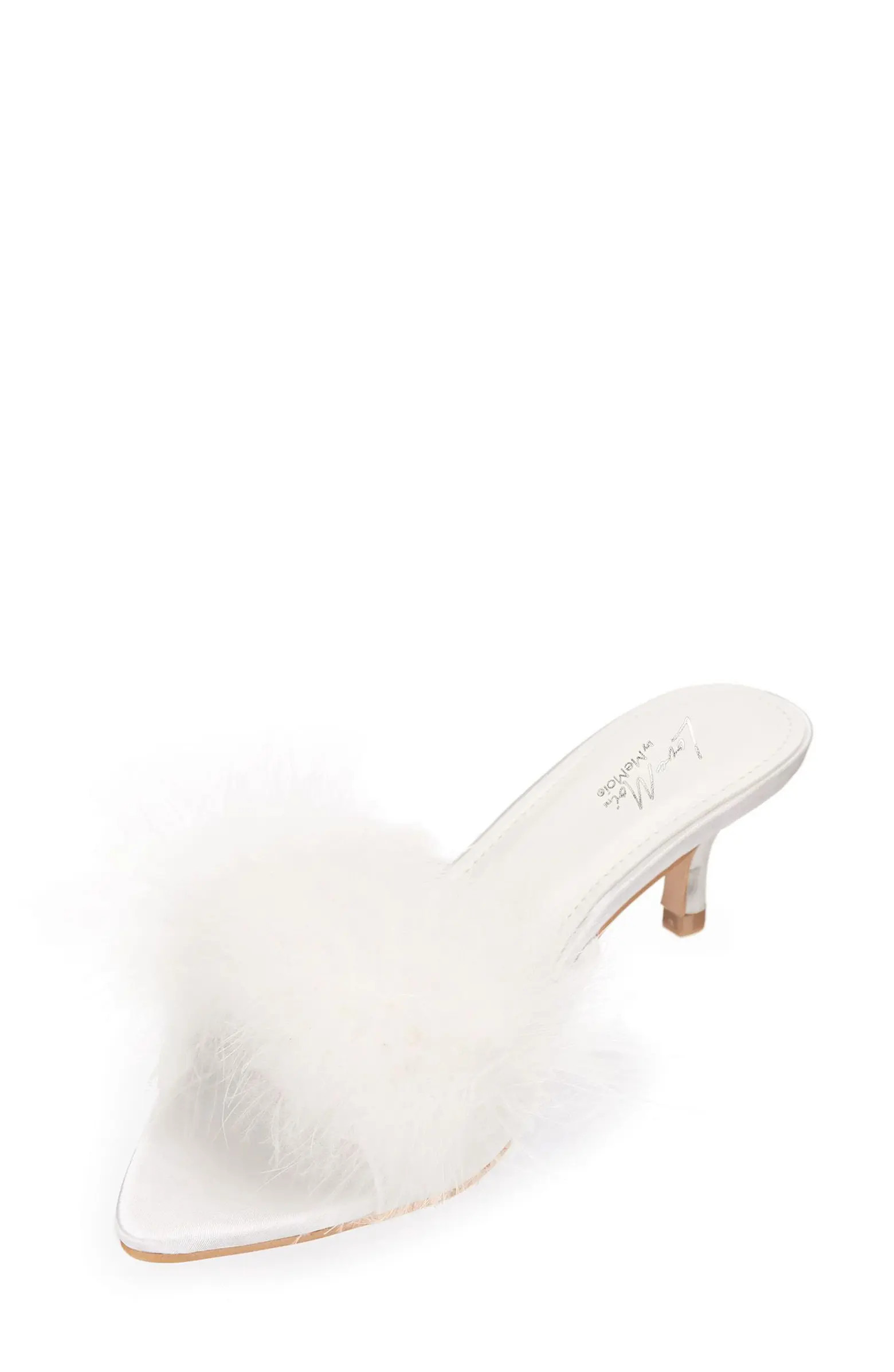 MeMoi Mona Marabou Feather Pump | Nordstrom | Nordstrom