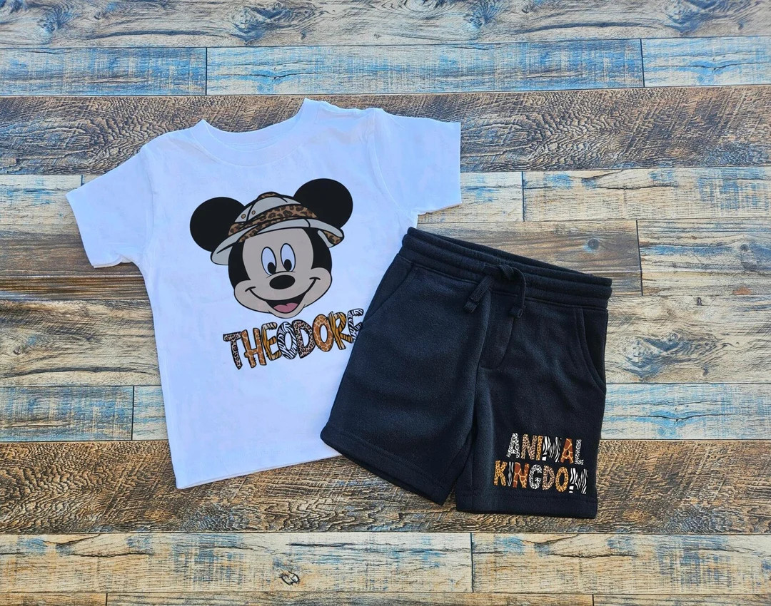 Animal Kingdom Shirt Kids Safari Shirt Shorts Lion King - Etsy | Etsy (US)