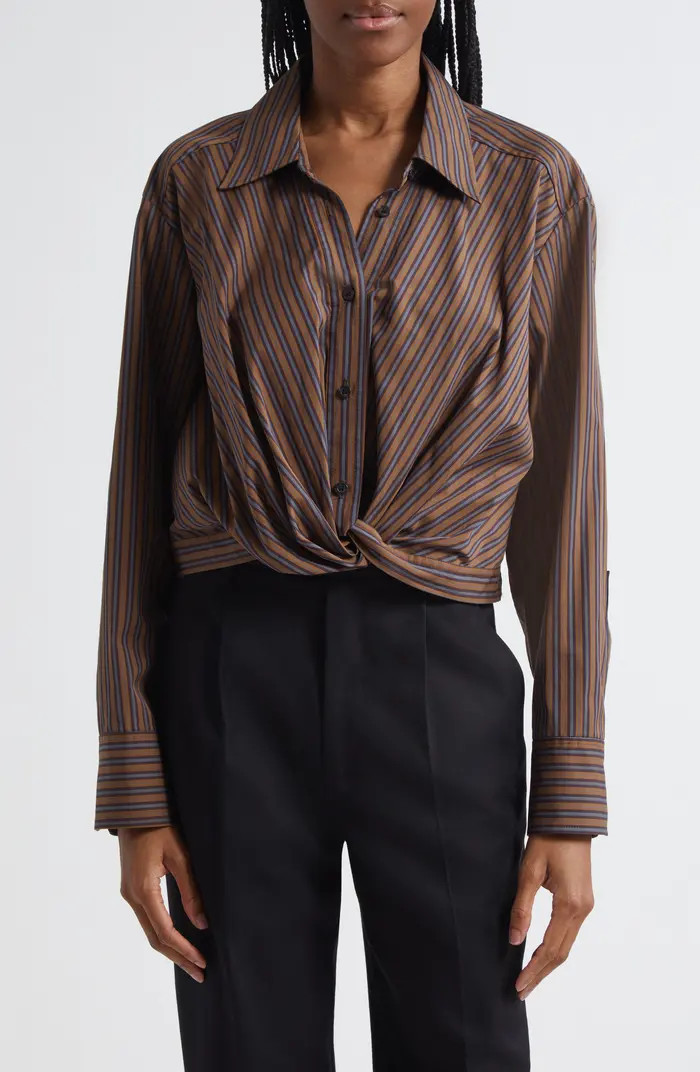 Leo Front Twist Shirt | Nordstrom