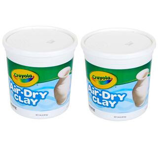 Crayola® 5 lb. White Air-Dry Clay Tub, 2ct. | Michaels® | Michaels Stores