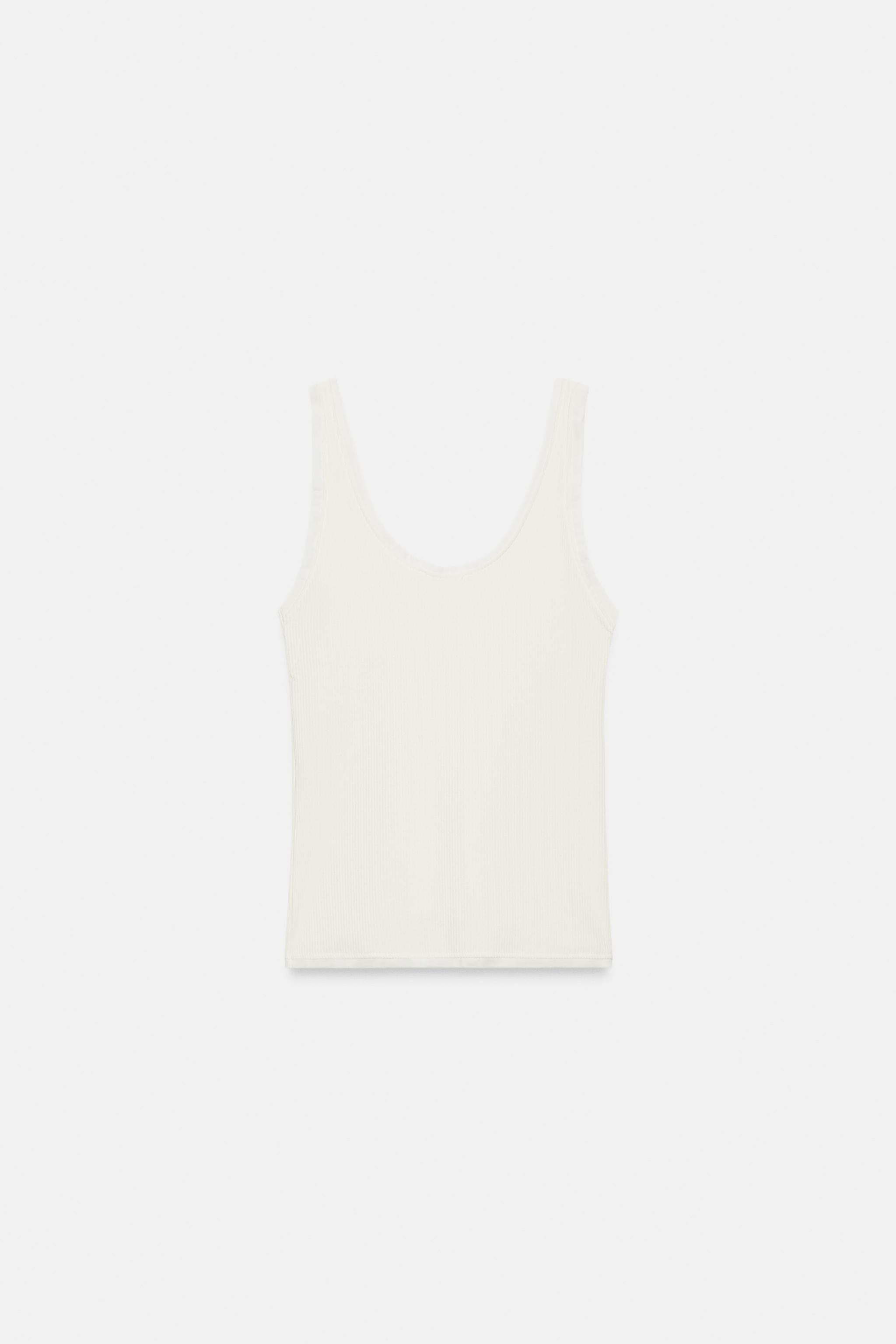 CONTRAST STRAP TOP | Zara UK