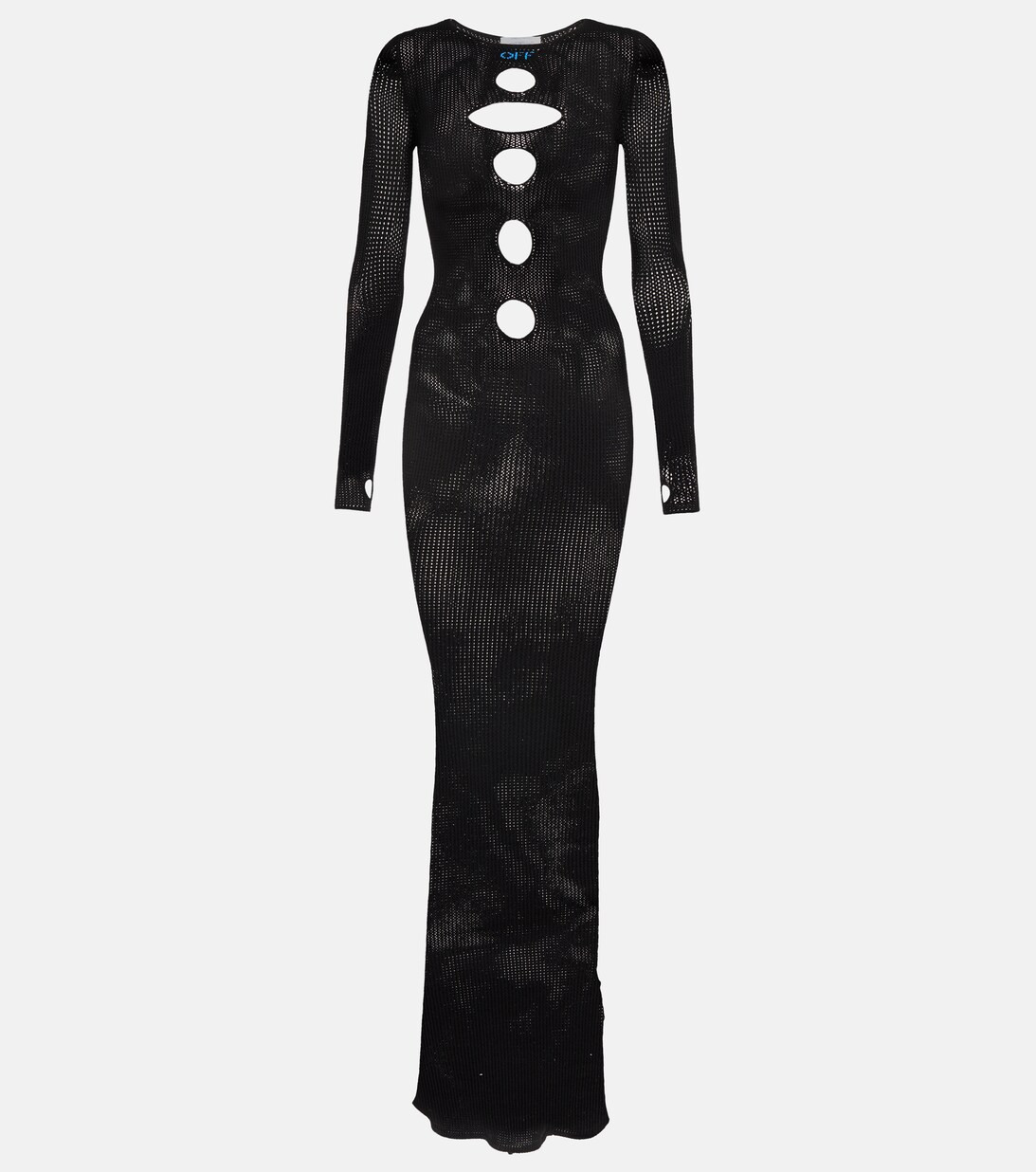 Cutout knit gown | Mytheresa (UK)