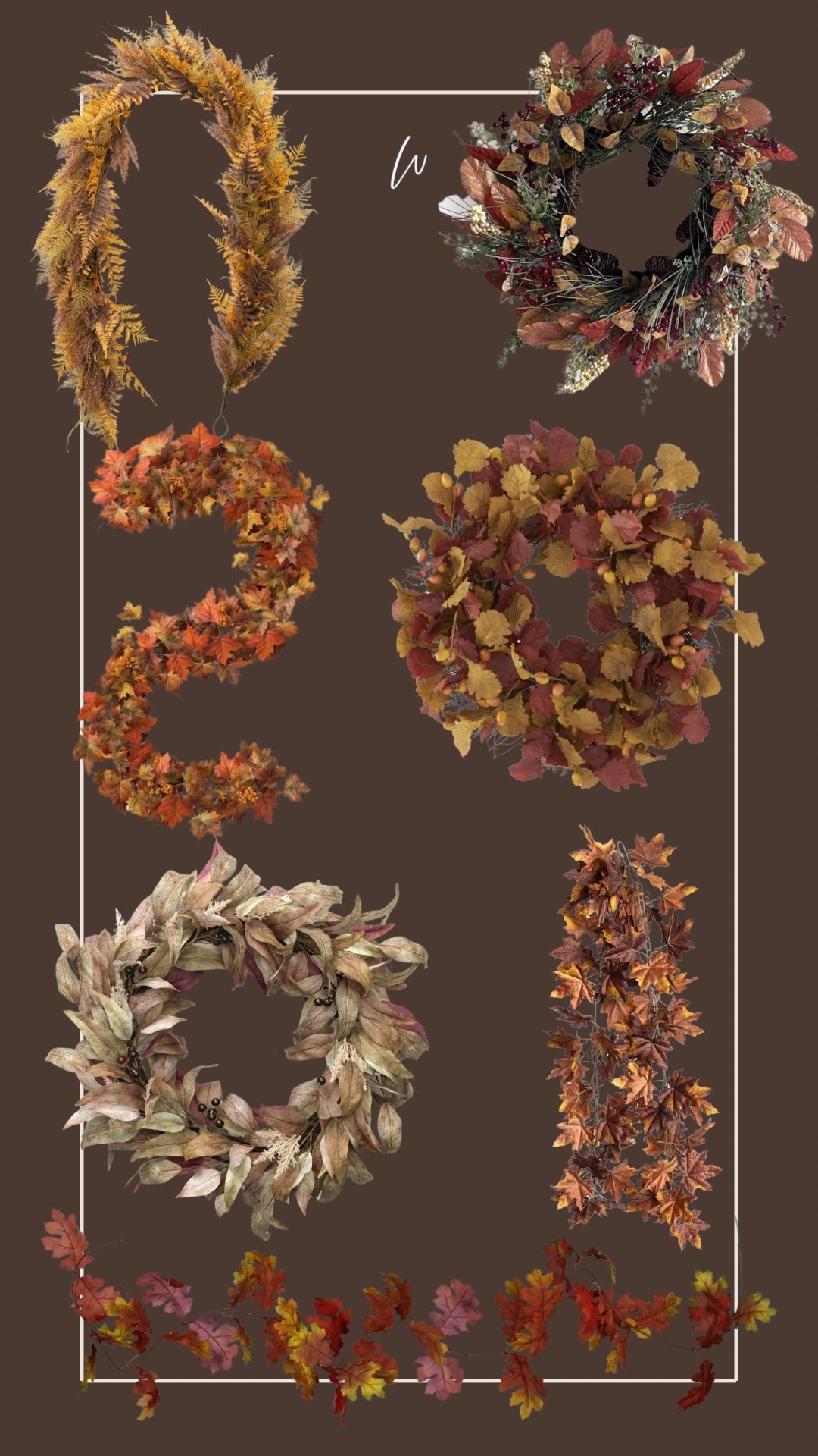 Fall wreaths and garland roundup!

#LTKHome #LTKSeasonal
