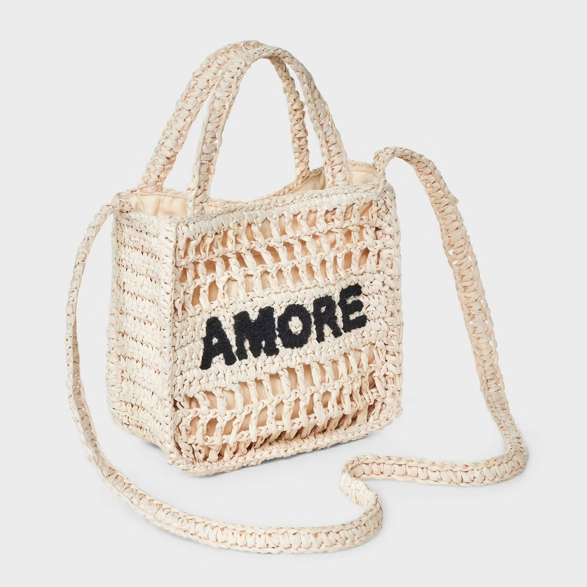 Top Handle Crochet Tote Handbag - Universal Thread™ | Target