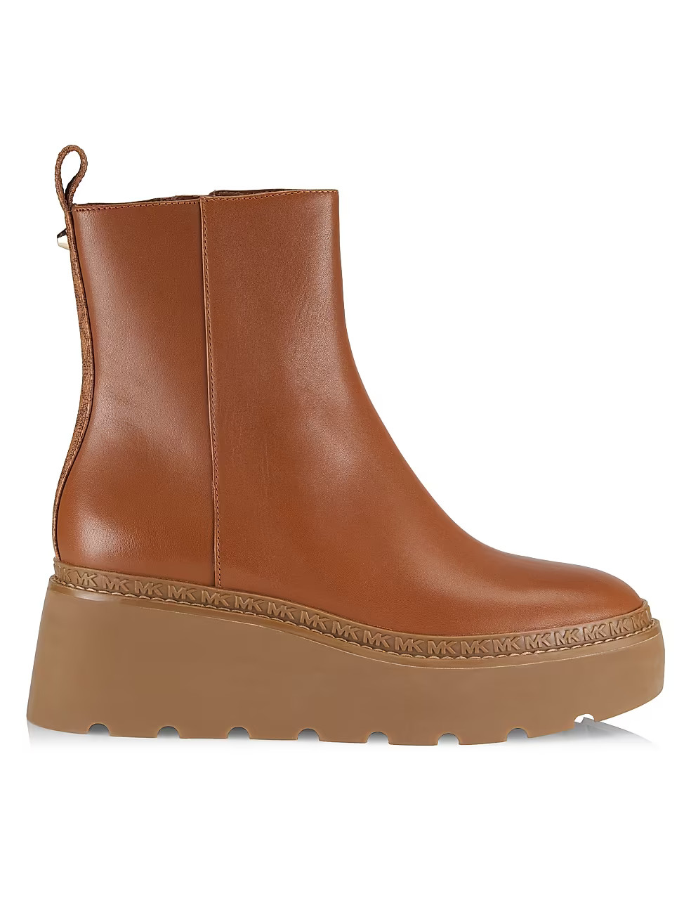 Geller Leather Wedge Ankle Boots | Saks Fifth Avenue