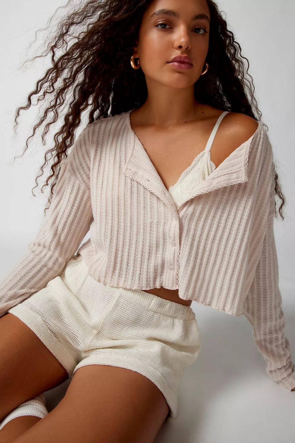 Out From Under Leilani Ribbed Cardigan | Urban Outfitters (US and RoW)