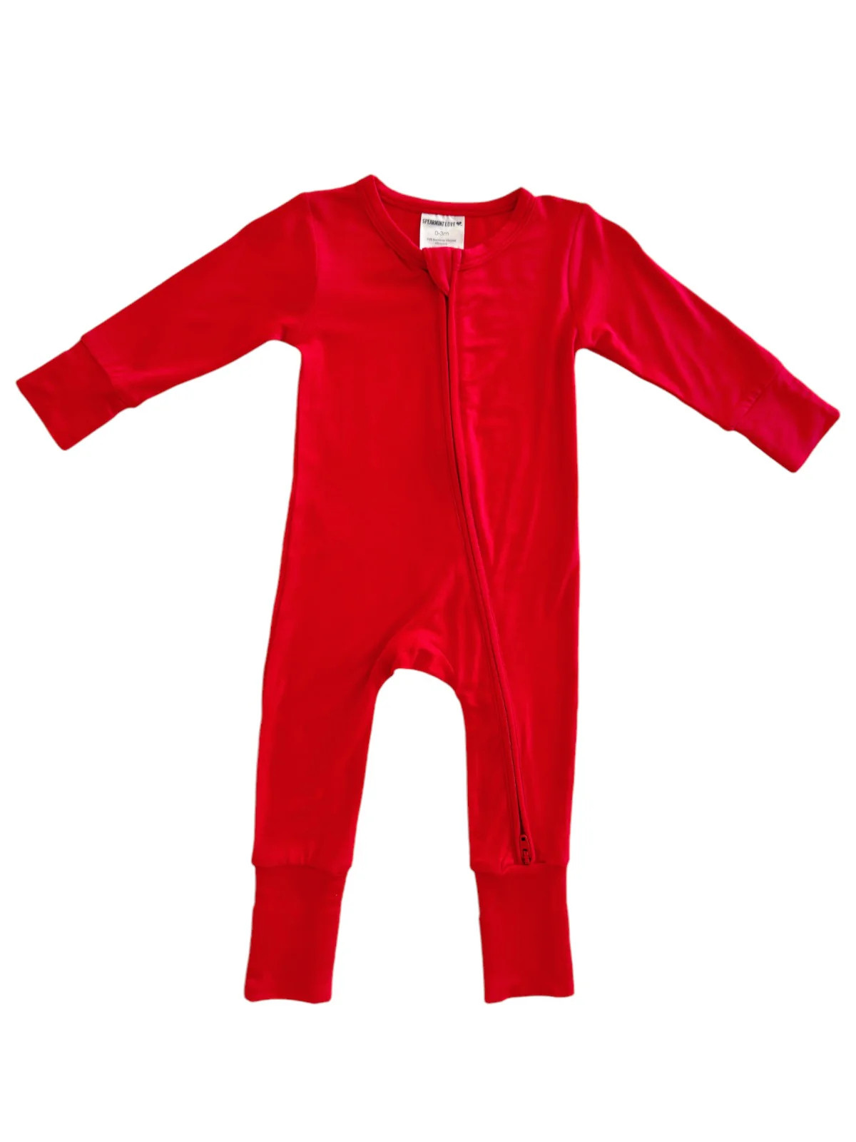 2-Way Convertible Zip Romper, Red | SpearmintLOVE
