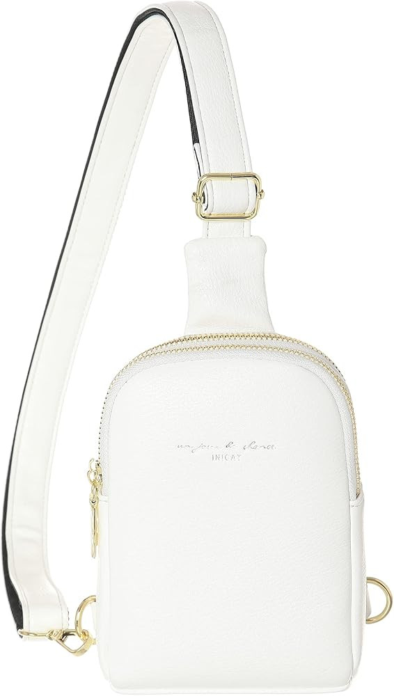 Small Sling Bag, Fanny Packs Purse Vegan Leather Crossbody Bags for Women Girls, Gifts for Her | Amazon (US)