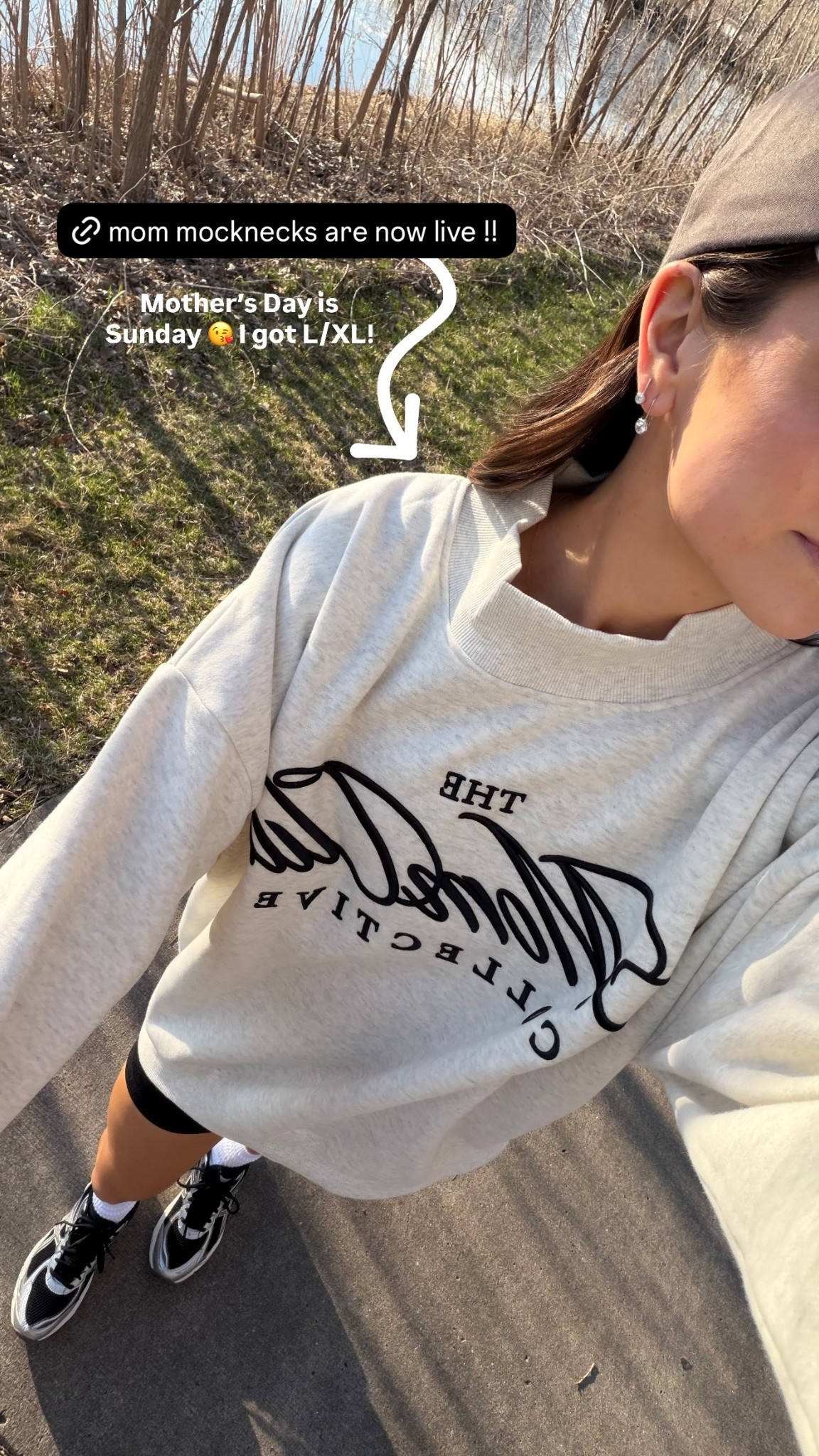 Mother’s Day is Sunday 😘 I got L/XL!